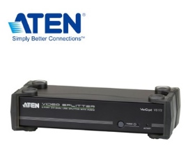 ATEN 2埠 DVI Dual Link 螢幕分配器