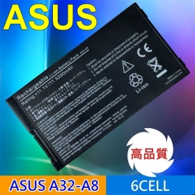 華碩 ASUS A32-A8(黑) 高品質 日韓系電芯 電池