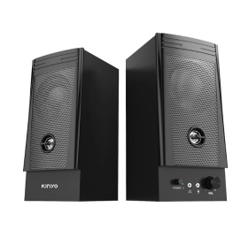 【KINYO】二件式木質音箱PS2100