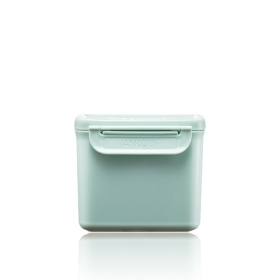 【安酷生活】便攜式奶粉盒 600ml-粉綠