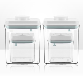 【安酷生活】密封罐4件套禮盒組 1700x2+500mlx2